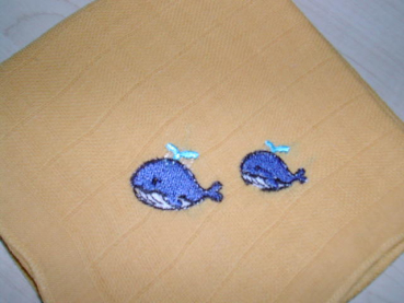 Nuscheli 60x60 Fische klein